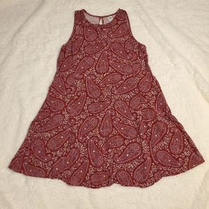 PAISLEY SLEEVELESS DRESS